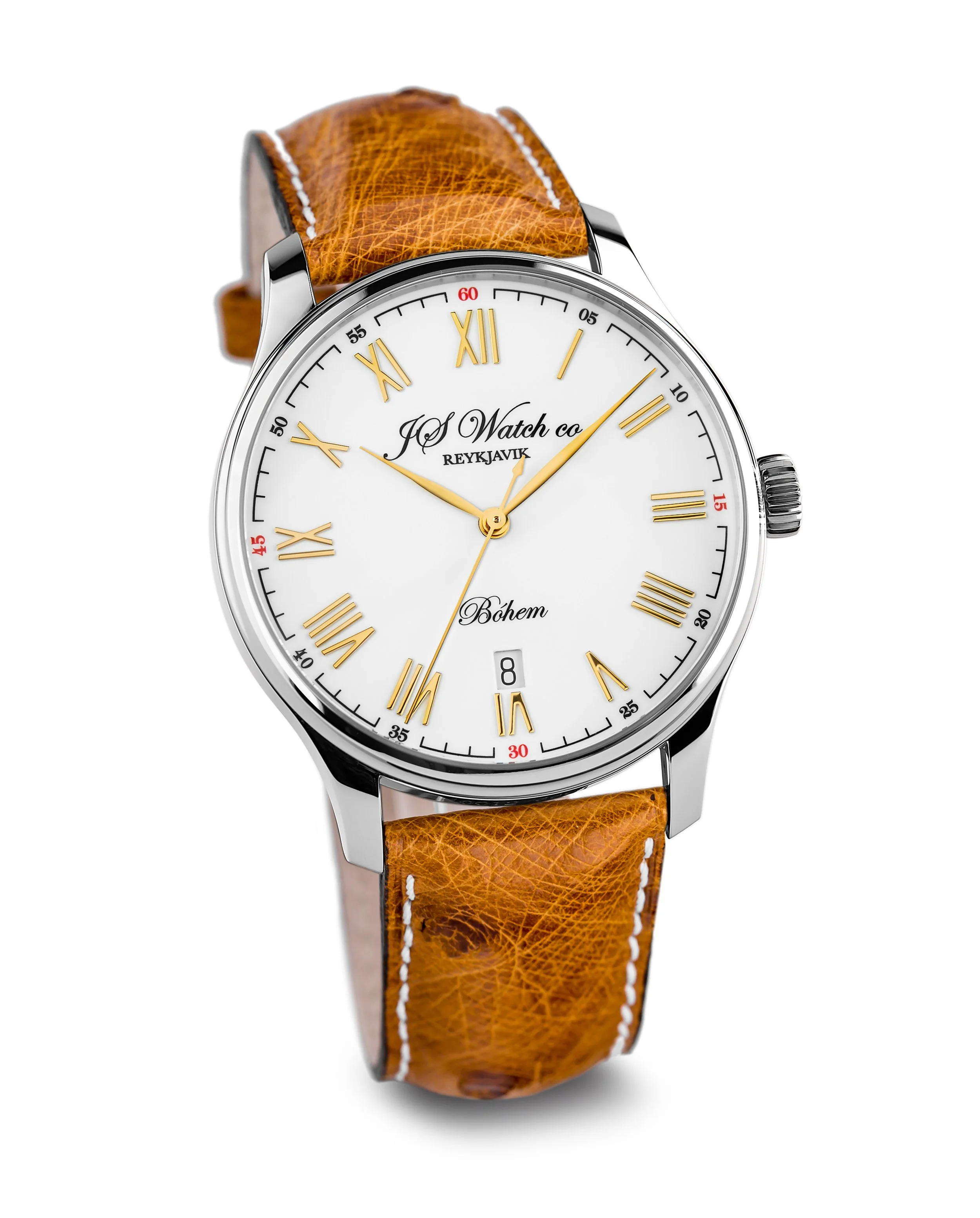JS Watch Company Reykjavik — Bóhem White